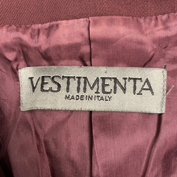 GIORGIO ARMANI Vestimenta Spa Wool Blazer Raisin - Picture 5 of 8